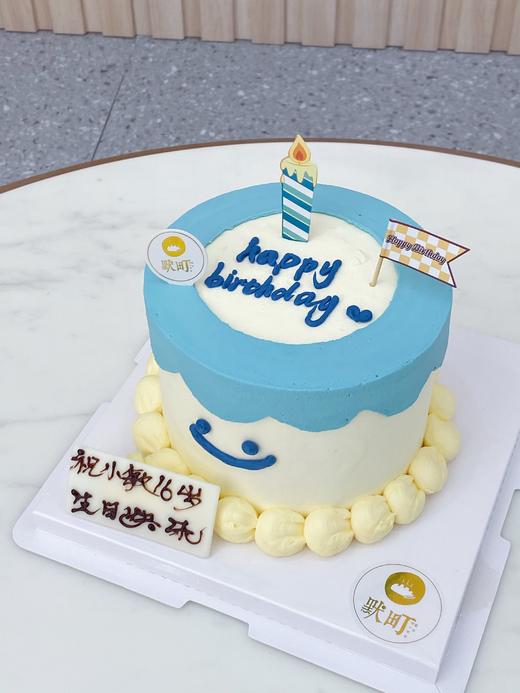 清新脱俗浅蓝ins蜡烛造型 商品图2