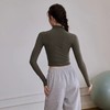 跃牌【周游世界系列】运动外套高弹透气长袖瑜伽服女TP0789 商品缩略图3