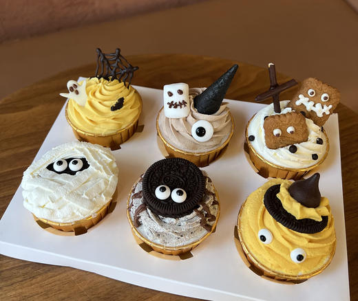 “萌”鬼来啦纸杯蛋糕6枚 商品图0
