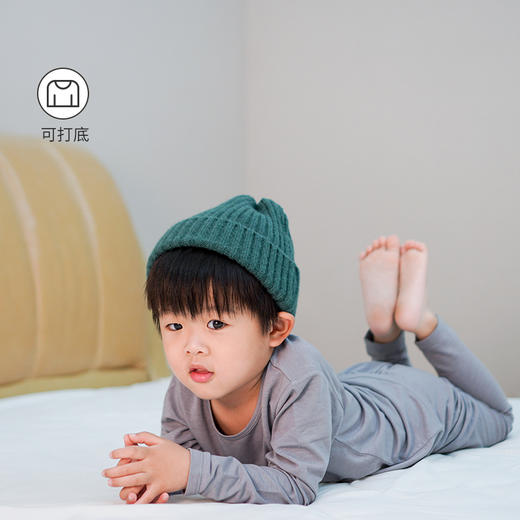 热特姆黑科技发热儿童保暖内衣套装（女童/男童轻暖）_sl 商品图6