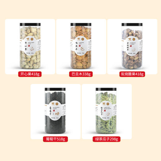 燕联幸福有礼坚果礼盒  1990g/盒 商品图4