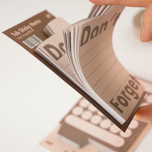 【趁早文创】趁早索引便利贴美拉德色系可撕可粘贴备忘录待办清单时间管理清单效率手册伴侣 商品图2