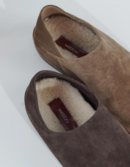 westory2025年春季新款舒适保暖优雅随性羊羔毛内底勃肯鞋W25AM58391 商品图3