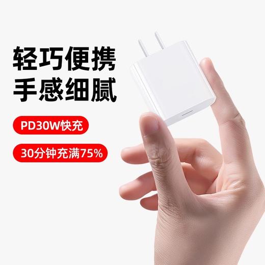 typec充电器头PD30W适用苹果15华为iPhone16数据线 商品图4