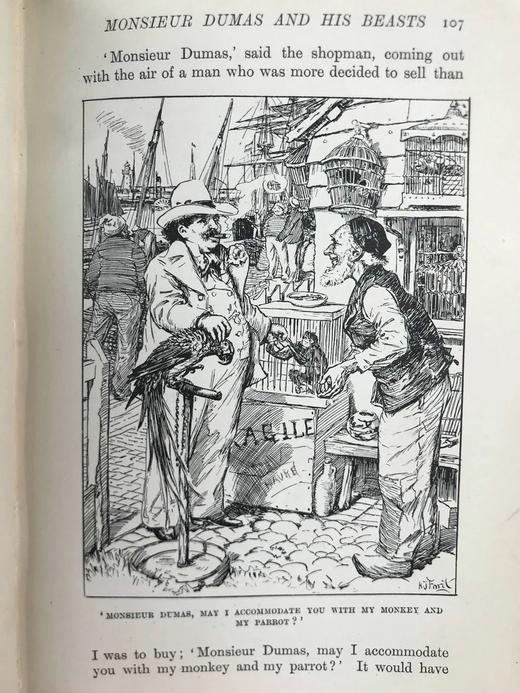 1908年 安德鲁·朗格《动物故事集》 60余幅插图 漆布精装32开 商品图9