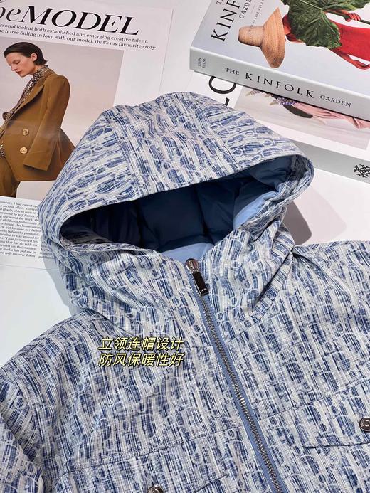 新款DIO*  满印提花 男女款羽绒服 商品图10