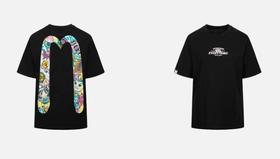 EVISU 女 T恤 2ESHTW4TS4038OSBLKX