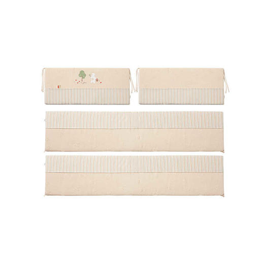 英氏婴儿床围栏软包婴幼儿婴儿床床围四季2024新款YECQJ0Q003A 商品图4