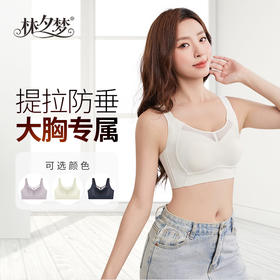 【梦之娇文胸】分区塑胸 穿衣显瘦 提拉防垂 大胸专属 侧收聚拢 圆润挺拔 兔耳全罩杯 环抱收肉_2407