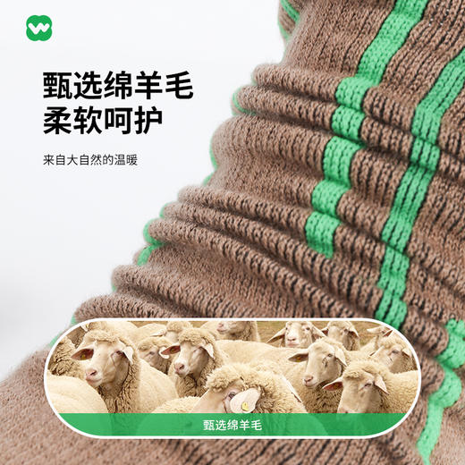 完型羊毛运动袜子WX20029 商品图1