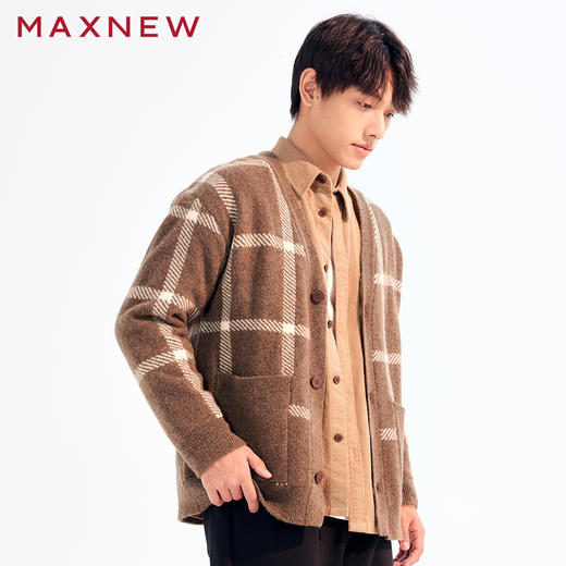 【毛衫】提花开襟毛衫1N4112507 商品图3