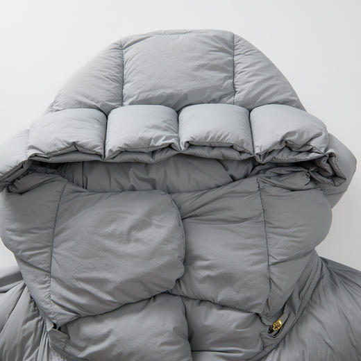 谜底中长款羽绒服女2024冬新品简约时尚宽松加厚鹅绒服244MY1643 商品图3