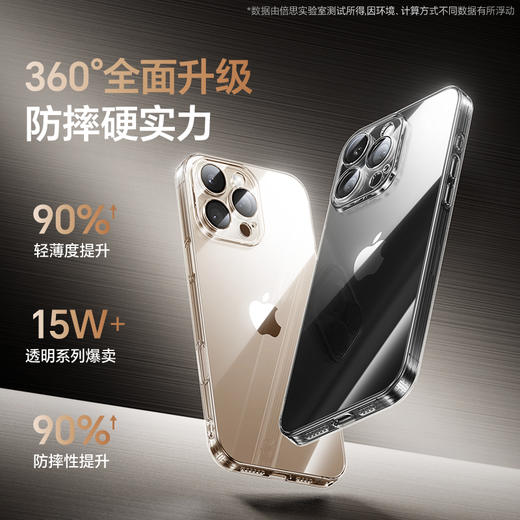 倍思 简系列 护镜保护壳 苹果12-16系列 新款自带镜头膜 商品图2