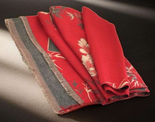 优品堂【如影相随】拉绒披肩围巾两用 商品图11