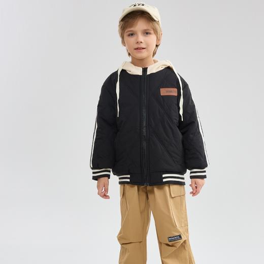 【森马 巴拉巴拉 同厂棉服】亏本清仓！！儿童洋气秋冬季加厚卫衣外套连帽棒球棉服 商品图3