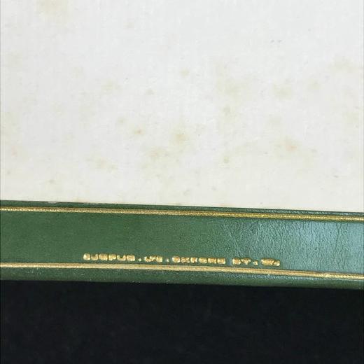 工坊特装本！1904年 司各特诗集 1幅肖像插图 全真皮精装32开 商品图2