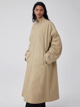 Simple Project/Y24183/小翼领廓形夹棉大衣