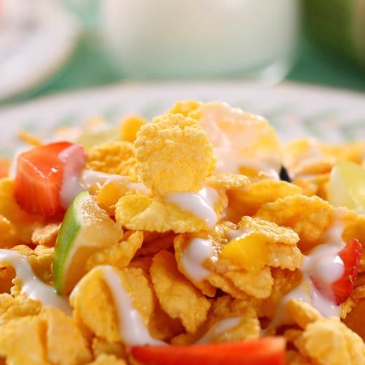 白俄罗斯黄金玉米麦片海盐麦片谷物纤维混合麦片巧克力圈粗粮即食 商品图5