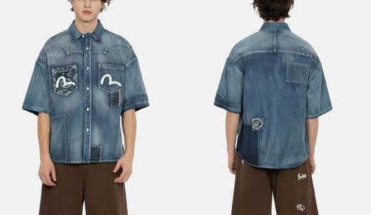 EVISU 男 衬衫 2ESHTM4DI7015LFINDD 商品图0