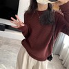 24秋冬- 肩线显瘦坑条密针合身款内搭毛衣【包邮/三天无理由退换】 商品缩略图10