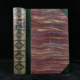 1866年 箭囊杂志 数百幅插图 真皮精装16开