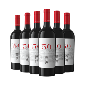 西鸽N50干红葡萄酒 整箱750ml*6