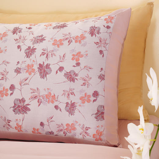 漫山系列枕罩全棉高档轻奢高级感四季通用高端舒适耐用亲肤 商品图3