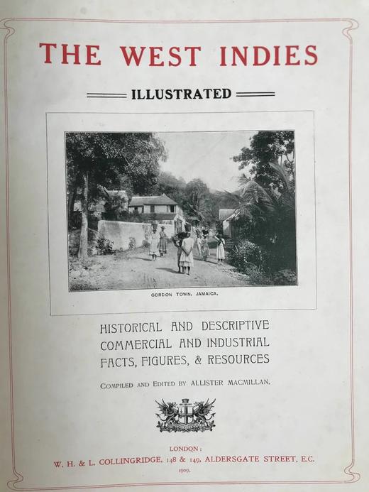1909年 西印度群岛风物志 数百幅插图 漆布精装16开 商品图3