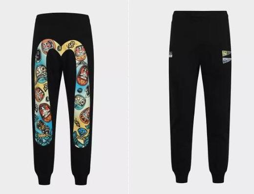 EVISU 男 卫裤 2ESHTM4SP1095XXBLKX 商品图0