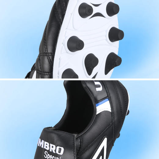 小李子:UMBRO茵宝 男子足球鞋 黑蓝 SPECIALI PRO FG 商品图2