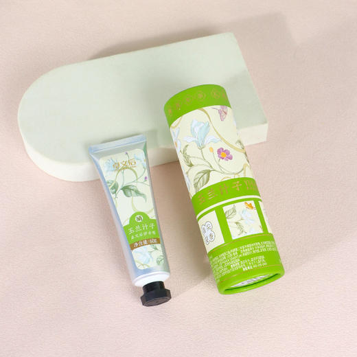 【百年老品牌 非物质文化遗产】贞格格卓文后鲜花汁子护手霜 桂花 玉兰 玫瑰 茉莉手部护理花香60g 商品图3