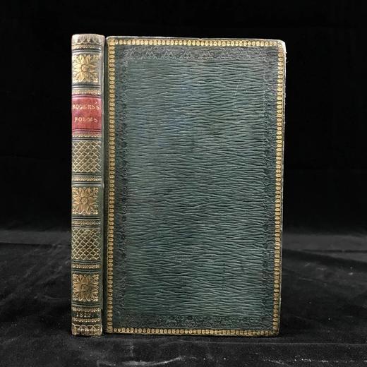 1812年 塞缪尔·罗杰斯诗集 数十幅木版画插图 全真皮精装36开 商品图0