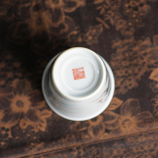 一儒堂粉彩老虎可乐杯 商品图7