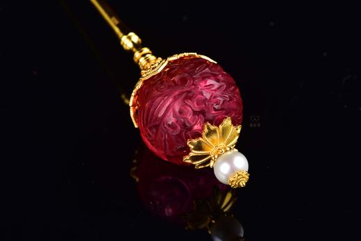 【鸿运当头】琉璃发簪-ZX240911303 商品图4