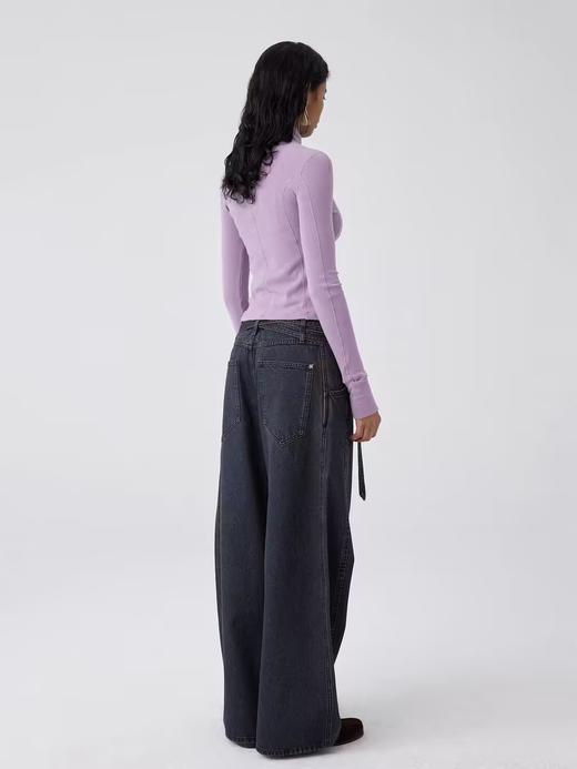 Simple Project/Y24168/女款紧身高领长袖打底 商品图2