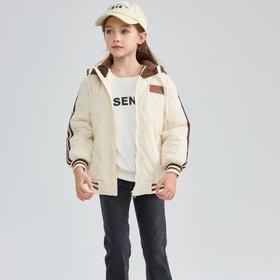 【森马 巴拉巴拉 同厂棉服】亏本清仓！！儿童洋气秋冬季加厚卫衣外套连帽棒球棉服