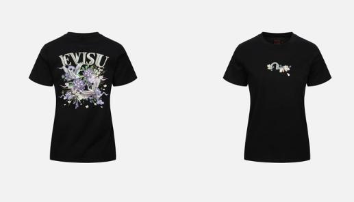 EVISU 女 T恤 2ESHTW4TS4082XXBLKX 商品图0