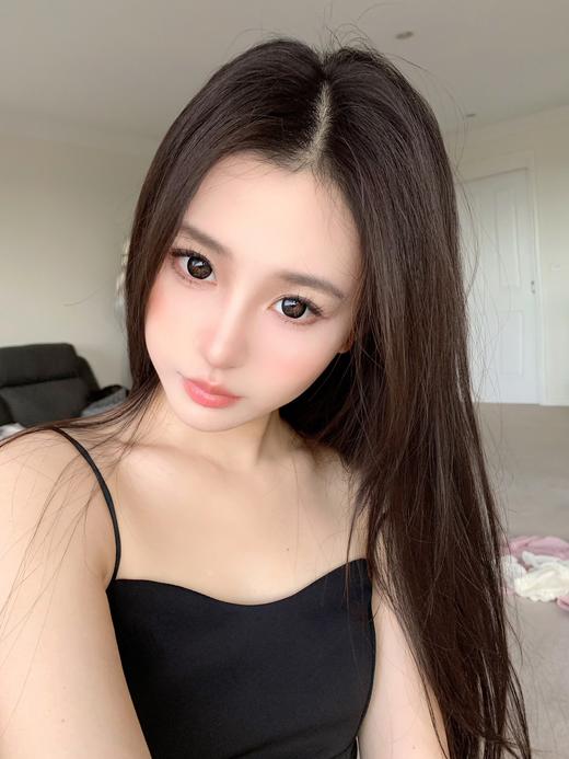 pinkg  半年抛美瞳 水晶黑 直径14.5mm着色13.8mm 商品图4