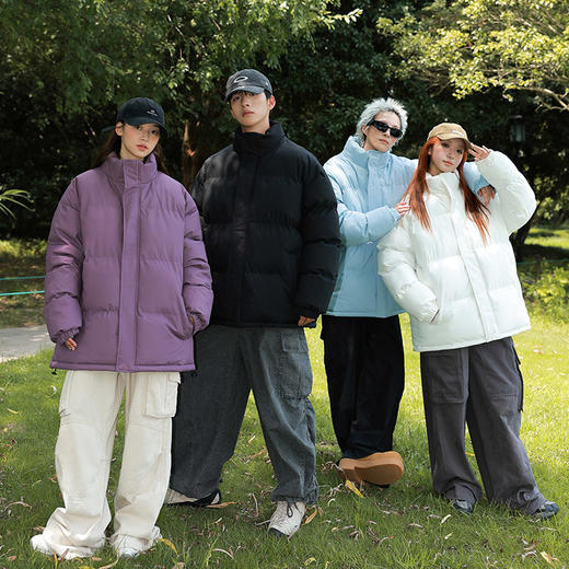 一件顶3件！【SCWJ斯辰唯佳--石墨烯自发热黑金情侣棉服】面料品质好、保暖性强悍、防水防污耐磨、山系户外风格感拉满的情侣款棉服 商品图3