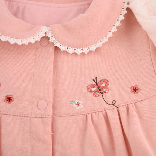 棉果果专柜同款冬季新品女童两件套夹棉连体衣M422722824603 商品图8