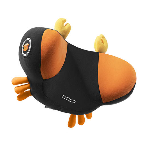 CICIDO/夕多儿童头枕橙黑色 063a款小螃蟹 NO.063 商品图2