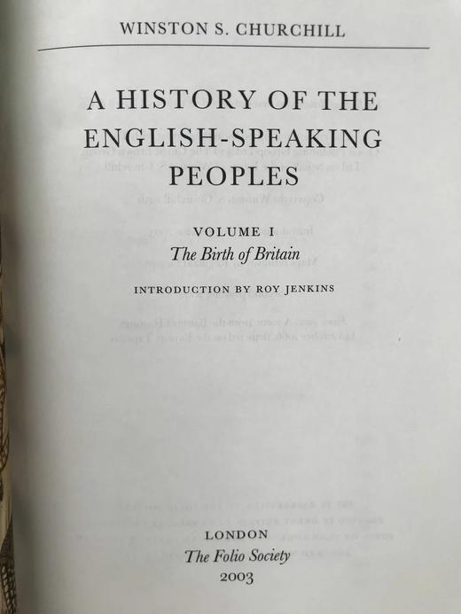 丘吉尔《英语民族史》（全4卷） 约百幅彩色插图 精装16开带书匣 商品图2