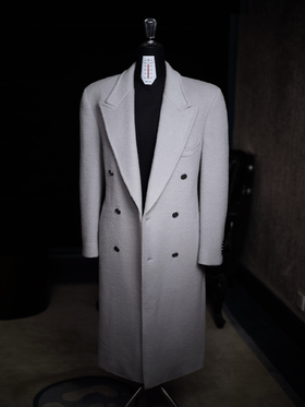 Le Palais 20%SULI羊驼毛80%美丽诺羊毛710克廓形款切斯菲尔德大衣