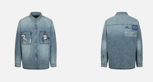 EVISU 男 衬衫 2ESHTM4DL8012LFINDL 商品图0