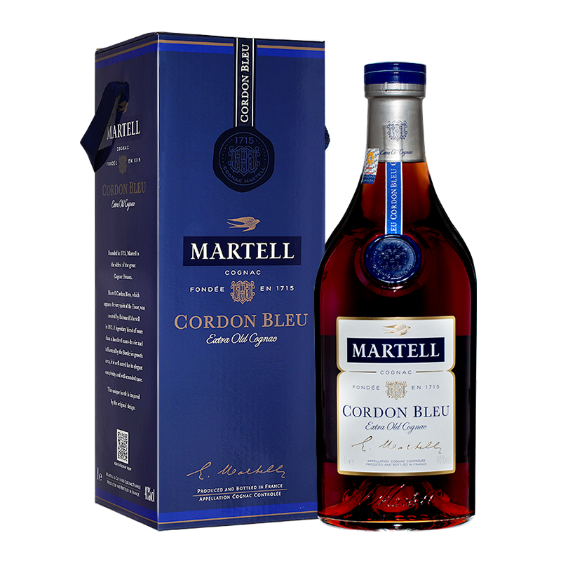 马爹利Martell蓝带 XO级 干邑白兰地 法国原装进口洋酒 3000mL