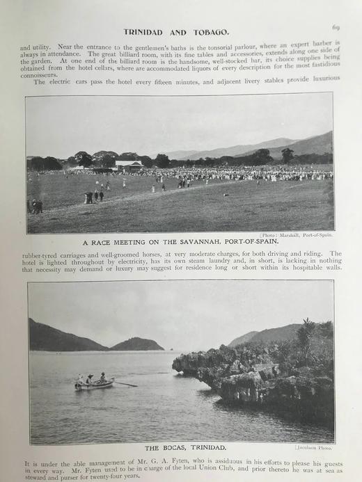 1909年 西印度群岛风物志 数百幅插图 漆布精装16开 商品图6