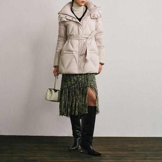 Y4Q10Y1088 立领系带羽绒服RJ005 商品图2