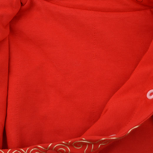 棉果果专柜同款冬季新品男童女童中国风夹棉连体衣M502722824668 商品图5