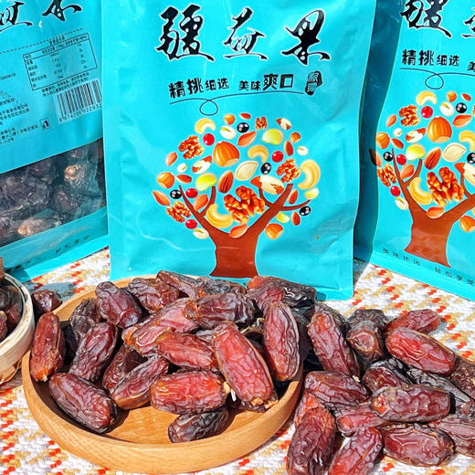 新疆沙漠干椰枣 果肉香甜  入口满是果香味，从嘴里直接甜到心坎里 商品图3