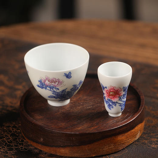 一儒堂绿肥红瘦对杯 商品图2